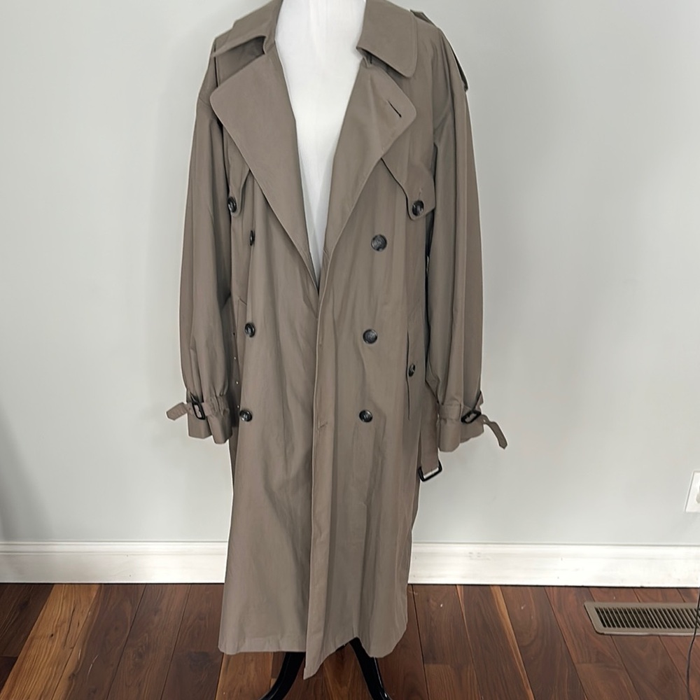 Vintage Tan Trench Coat NWOT